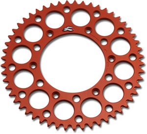 7075-T6 Aluminum 53T Rear Sprocket Orange