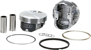 Cast Piston Kit TC96 to 103CI 10.0:1 STD