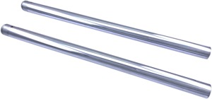 39MM Hard Chrome Fork Tubes - Standard Length 24.81" - Replaces Harley # 45395-04