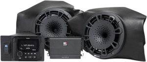 Stage 2 Kick Panel Audio System 400w - For 14-20 Polaris RZR