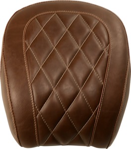 Tripper Diamond Wide Brown Pillion Pad - For 18-19 HD FLDE FLHC