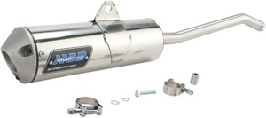 Mudslinger Slip On Exhaust Muffler - For 07-10 Yamaha YFM400 Big Bear 4x4