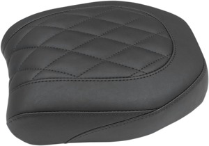 Tripper Diamond Synthetic Leather Wide Pillion Pad - For 14-17 HD FXDF