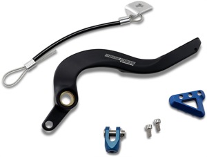 Black & Blue Brake Pedal - For 10-22 YZ250F & 15-23 WR250F