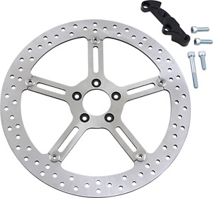 Big Brake Floating Front Right Brake Rotor 381mm - For Harley Softail Dyna