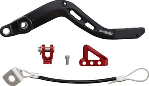 Black & Red Brake Pedal - For 10-19 Beta RR 2T/4T & Xtrainer