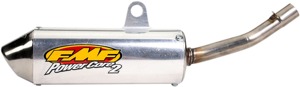 PowerCore 2 Slip On Silencer Exhaust - For 93-97 Honda CR125R