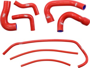 Radiator Hose Kit Red - for 21-23 Yamaha MT-09