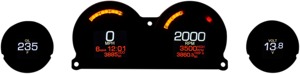 4 Gauge Set - For 14-19 Harley Davidson Touring