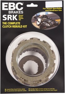 SRK Complete Clutch Kit - Aramid Fiber Friction Plates, Steels, & Springs