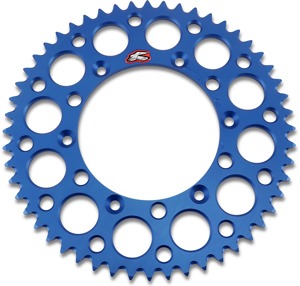 520 52T Rear Sprocket Blue - For Yamaha WR YZ