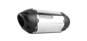 S1R Full Exhaust - Aluminum & Black Muffler - For 18-20 KLX250 & 21+ KLX300/SM