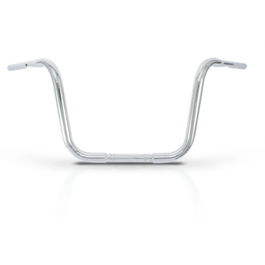 12" Gorilla Apes Bars - Ape Hangers Chrome 1.25" Dia. (Dimpled) 36.5W-12H-9PB