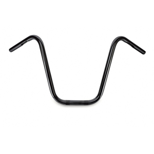 14" Narrow Bottom Ape Hanger Bars - Black - HD Dyna & Sportster