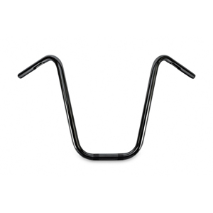 16" Narrow Bottom Apes - Ape Hanger Bars Black 1.00" Dia. - 32.5W-16H-7PB