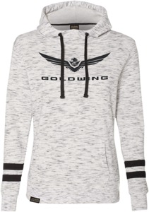 Women's Gold Wing Bold Hoody - Gw Bold Hoody Whtblk Wxl