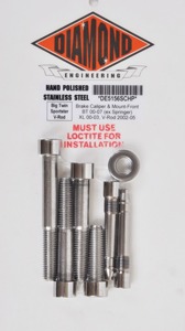 Stainless Steel Bolt Kit For Front Caliper