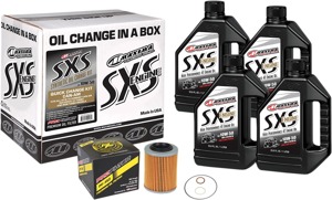 SxS Oil Change Kit - Synthetic 10W50 w/ PF-152 Filter - For Can Am Maverick X3