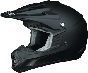 FX-17Y Full Face Offroad Helmet Matte Black Youth Small