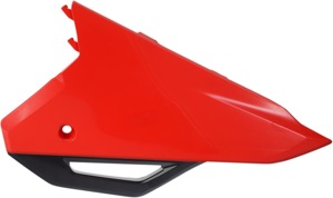 Side Number Plates for Honda - Side Panels Hon Red/Blk