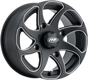 Twister Wheel Black Left 4/137 14X7 5+2