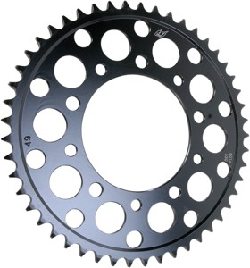 Steel 520 Rear Sprocket 49T - Black - For Honda TRX300X/400X/450R ATC250R