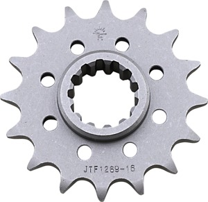 Front Steel Countershaft Sprocket - 16 Tooth 520 Chain Conversion