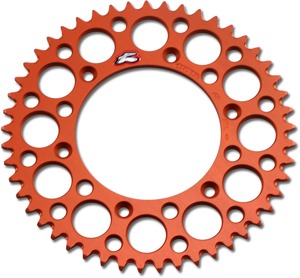 7075-T6 Aluminum 49T Rear Sprocket Orange