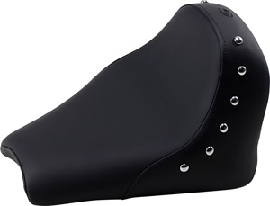 Renegade Studded Solo Seat Black Low - For 18-20 Indian Scout Bobber