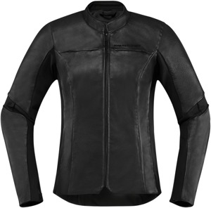 Overlord Leather Jacket - Black Women's Small