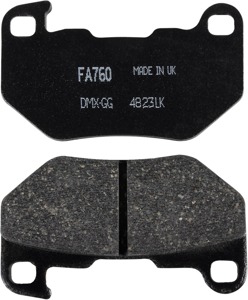 Rear Organic Brake Pads Replaces H-D 41300267 - For 21-24 H-D Sportster/ Nightster RH 975 & 1250