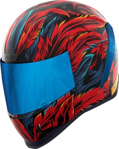 ICON Airform Fever Dream Helmet - M Red/Black/Blue - Full-face helmet with Fever Dream graphic