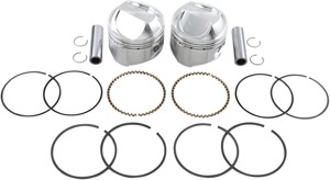 High Performance Forged Pro Lite Piston Kit - .010, 78-84 Shovelhead, Wisco