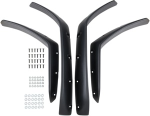 ATV Fender Flares - Fndr Flare Blk Polaris S/4