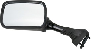 Left Mirror Replacement - Black - For 92-93 GSXR600W & 93-94 GSXR1100