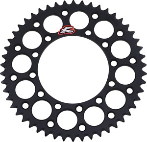 420 50T Rear Sprocket - Black - For Kawasaki KX100 KX80 KX85