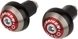 Halo Bar Ends - Driven Halo Barend Red