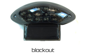 Blackout Integrated Tail Light - For 97-07 Suzuki Hayabusa