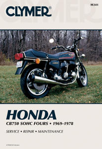 Shop Repair & Service Manual - Soft Cover - For 1969-1978 Honda CB750 SOHC Fours