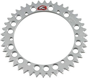 Rear Sprocket Grooved - Silver 520-42 Teeth - For 89-06 Yamaha YFZ 350 Banshee/ YFM 660 Raptor