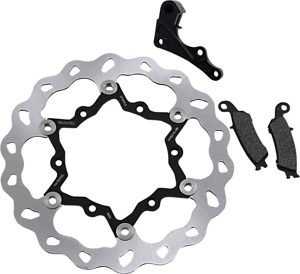 Oversize Wave Floating Brake Rotor Kit - Oversize Rotor Kit