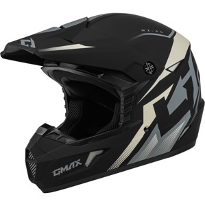 MX-46 Compound Helmet MATTE BLACK/GREY/WHITE Small