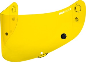 ICON Airframe Pro/Airform Helmet 22.06 Optics Tracshield Yellow - Fits Airframe Pro & Airform helmets