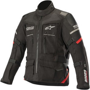 Andes Pro Drystar Street Riding Jacket Black/Gray/Red US Medium