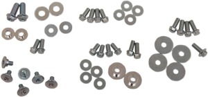 Full Plastic Fastener Kit - For 85-90 Honda CR125R, 85-89 CR250R, 84-89 CR500R