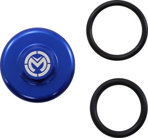 Anodized Blue Aluminum Oil Filler Plug - M24x3 For KTM, Gas Gas, Husqvarna