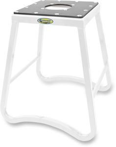 White SX1 Steel Motocross Bike Stand