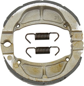 Grooved Organic Brake Shoes