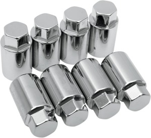 Hi-Torque Chrome Cylinder Base Hardware Nut Kit - Hi-Torque Cyl Base Nuts