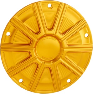 Arlen Ness 10-Gauge Derby Cover Gold